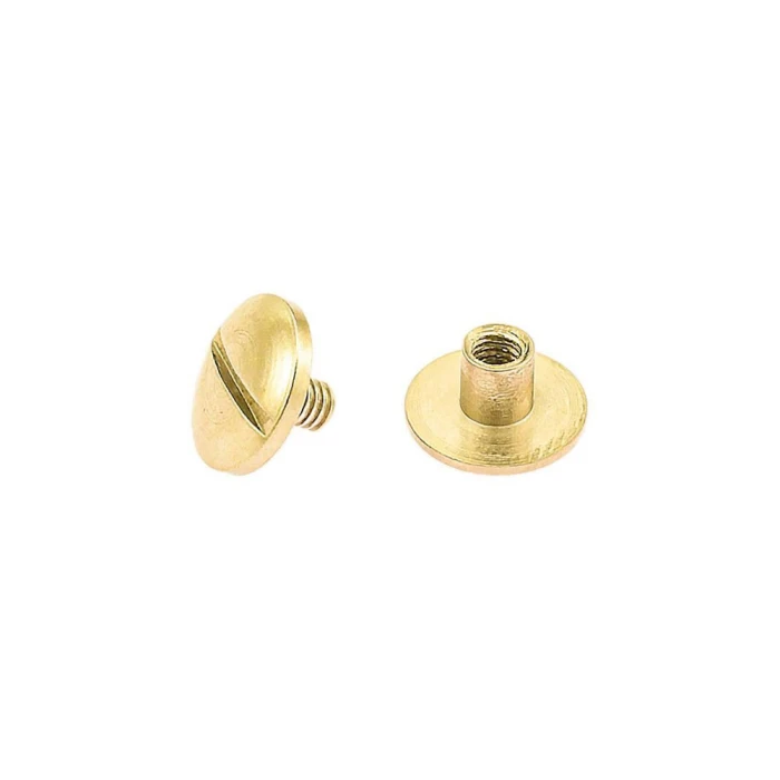 Nameplate Screws - Solid Brass product image