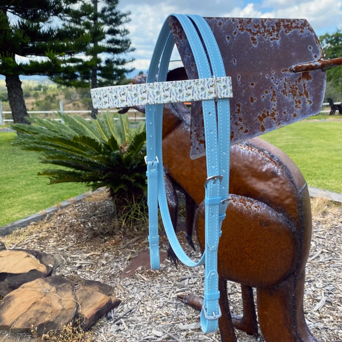 Race Head Bridle Bumblebee Blue product image