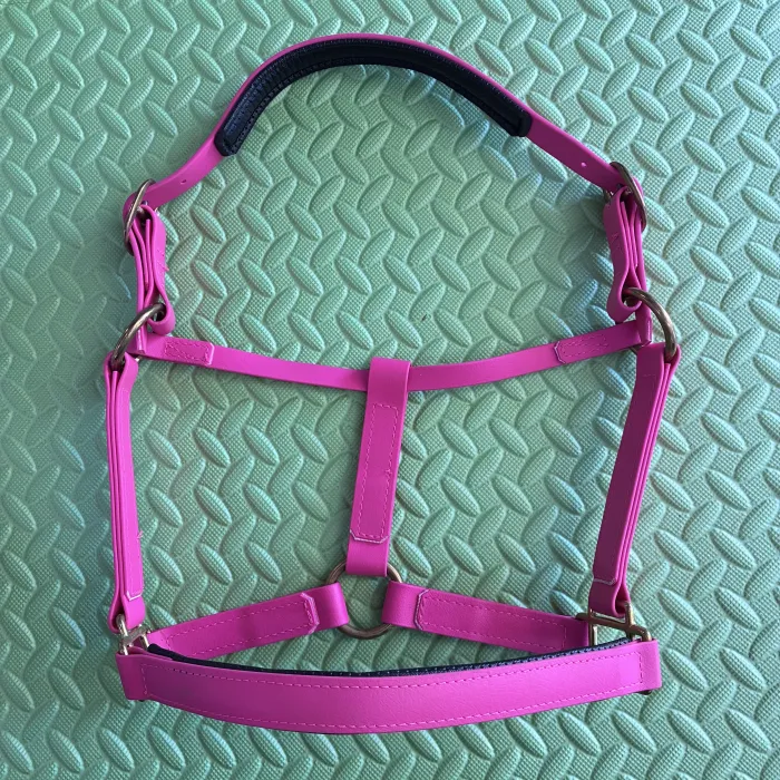Pink BioThane Halter - COB 