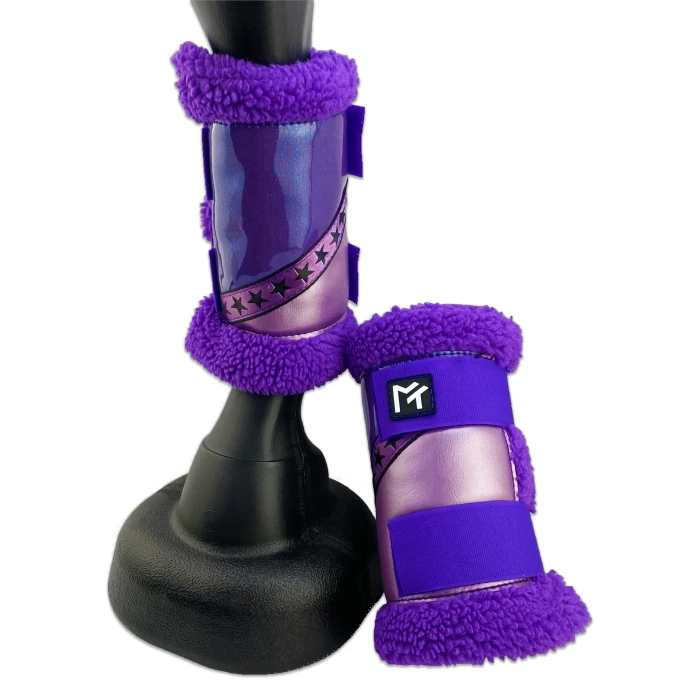 Sherpa Boots - Purple Stars product image