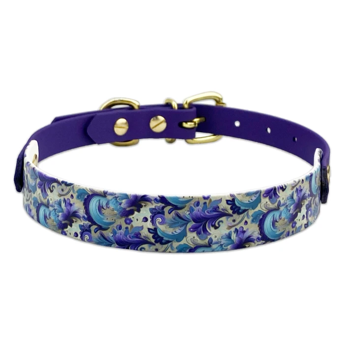 Daphne's Violet Dog Collar  product image