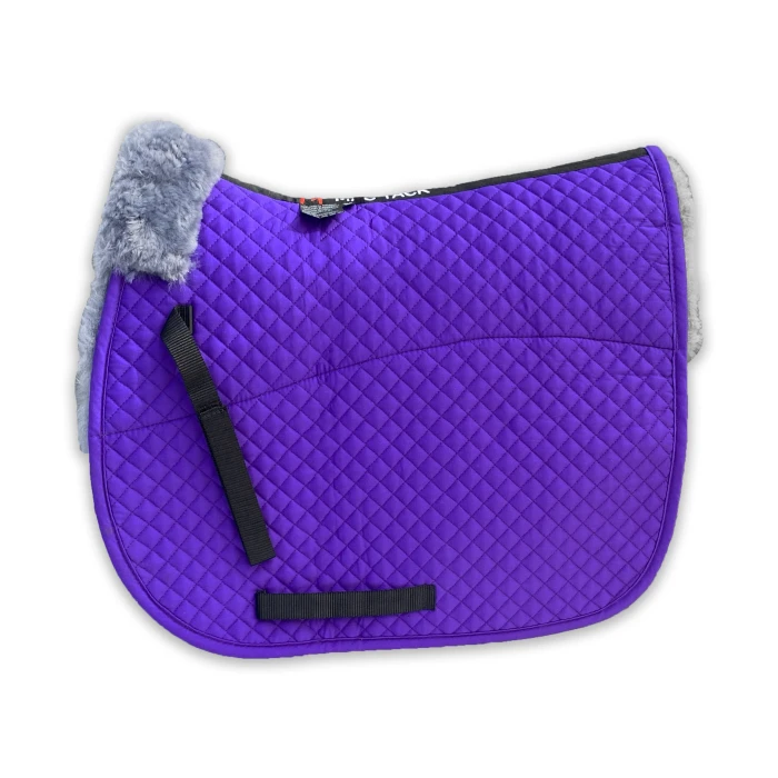 Sheepskin All Purpose Saddle Pad Purple product image
