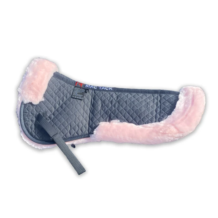 Sheepskin Half Pad Grey/Pink product image